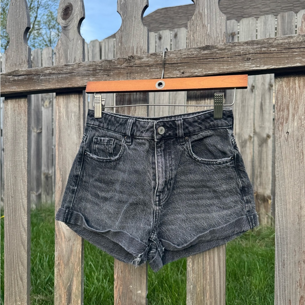PacSun Charcoal Jean Shorts